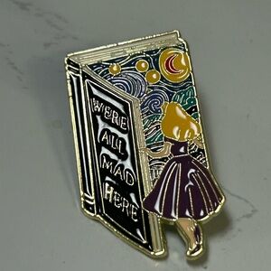 Alice in Wonderland Enamel Pin